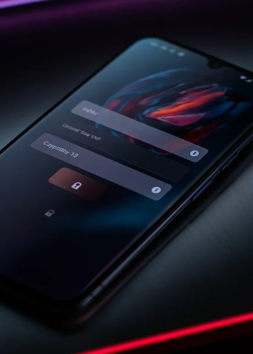 Interface de connexion sécurisée avec champ d'identifiant et mot de passe.